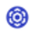 Logo of Staked LINK