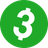 Logo of Web 3 Dollar